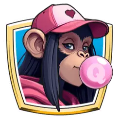 High Monkey Pink Cap symbol Monkey Frenzy 2